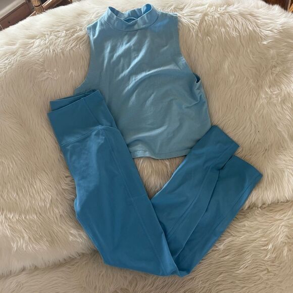 Blue work out set - Picture 2 of 2